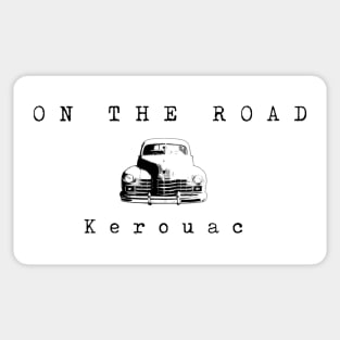 Jack Kerouac ON THE ROAD Sticker